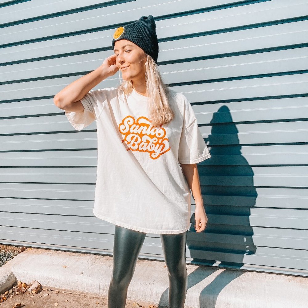 Santa Baby Oversized Tee